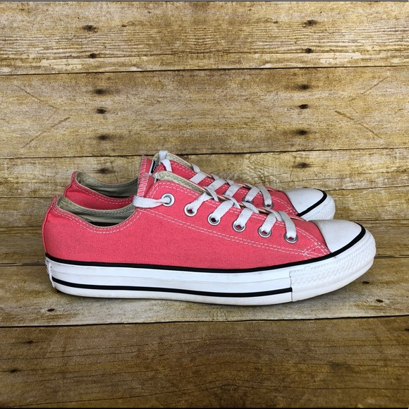 coral converse shoes